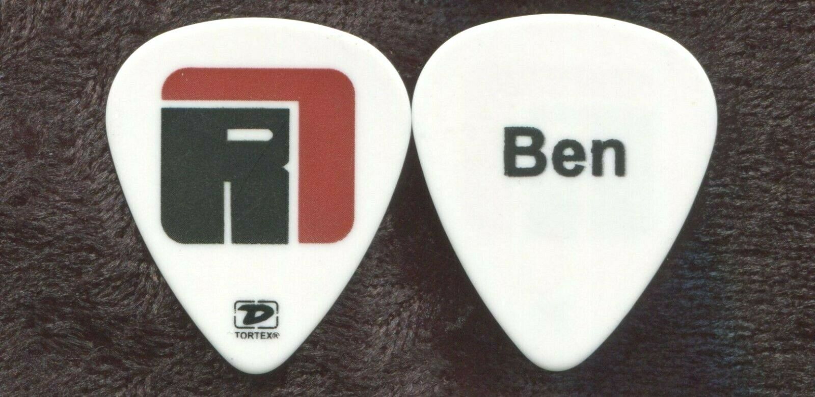 RELENTLESS 7 2009 Tour Guitar Pick!!! Ben's custom concert stage BEN HARPER