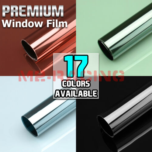 Window Tint One Way Mirror (chrome Style Only) Uv Heat Reflective Home Office
