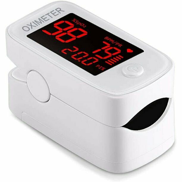 Oximeter Pulse Fingertip Spo2 Blood Oxygen Saturation Sensor Fda Usa Stock