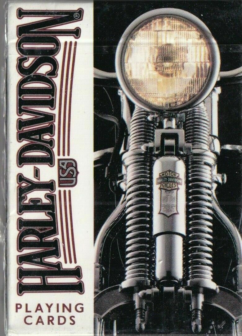 Harley-davidson Motorcycle Playing Cards Unopened Pack - Free Shipping !!