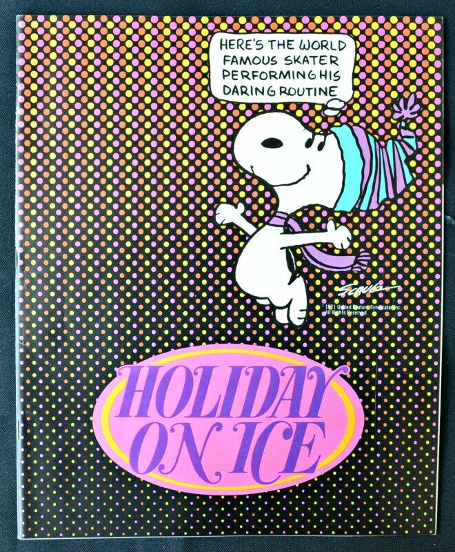 Holiday On Ice 27th Edition Souvenir Program 1972 Peggy Plus Fleming Insert