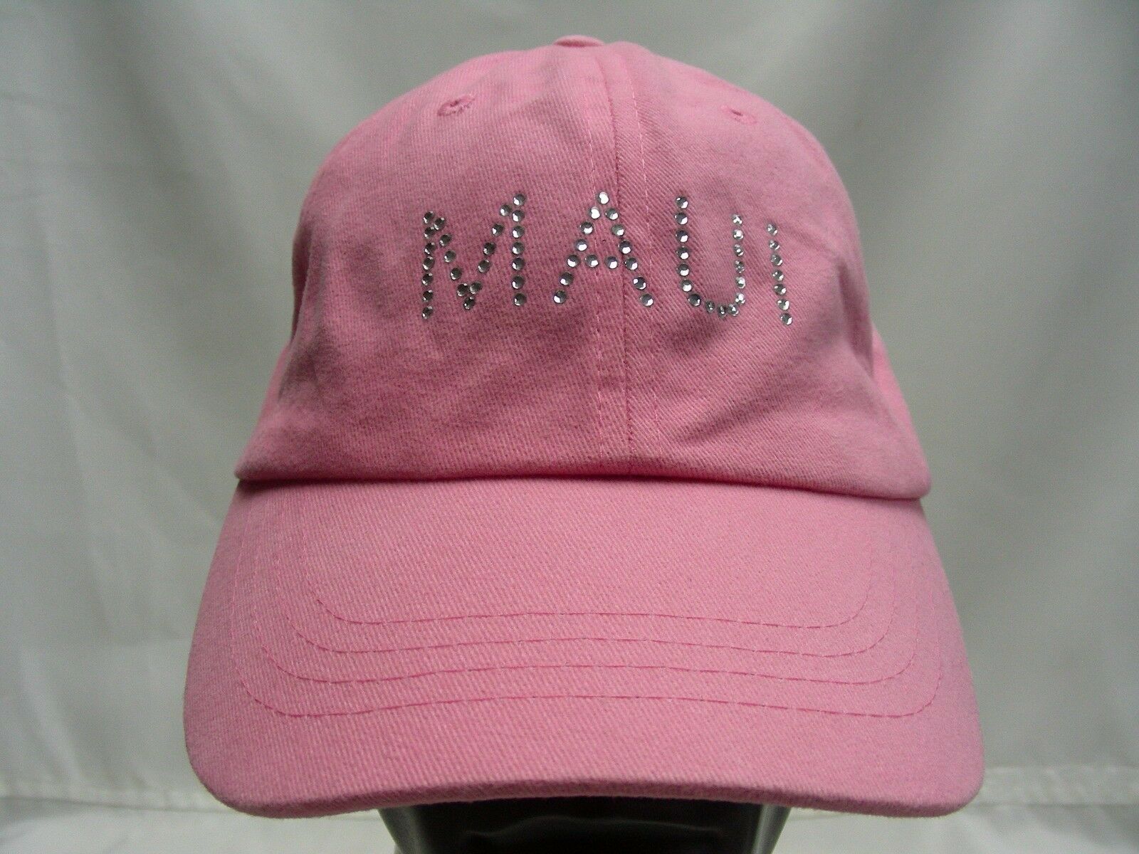 Maui - Hawaii - Pink - Adjustable Strapback Ball Cap Hat!