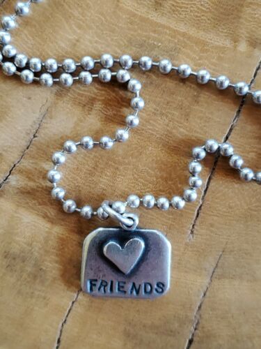 Amy Peters Studio,  Friends (w/ Heart) Necklace. Vintage Piece?