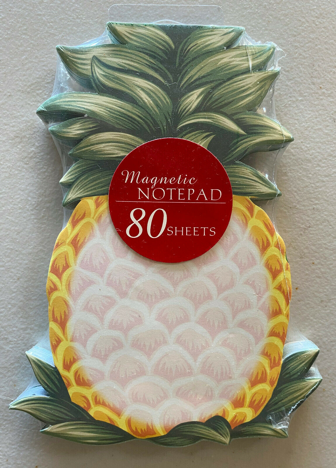 Island Heritage Pineapple Magnetic Notepad 80 Sheets