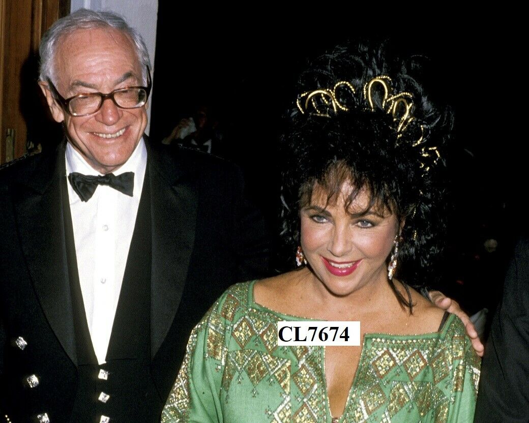 Elizabeth Taylor And Malcolm Forbes At Birthday Party At Tangier Country Club