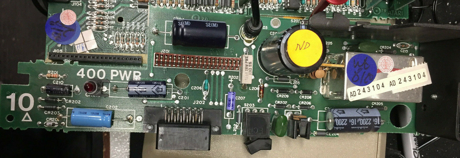 Atari 400 Power Pcb Tested Working