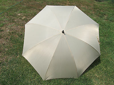 Champagne ivory Wedding Umbrella 60 inch size covers 2 adults FREE SHIPPING