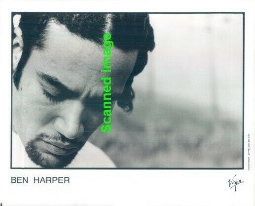 Press Photo: Ben Harper 8x10 B&w 1993