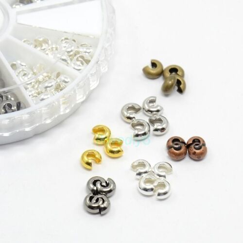 Crimp Cover Conceal Crimp Beads And Knots Choice Of Metal And Size Free Shipping