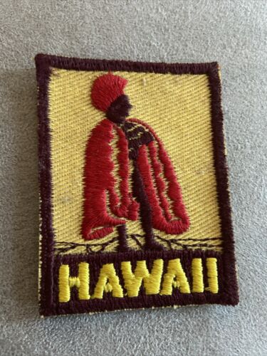 Hawaii Embroidered Patch 1950s