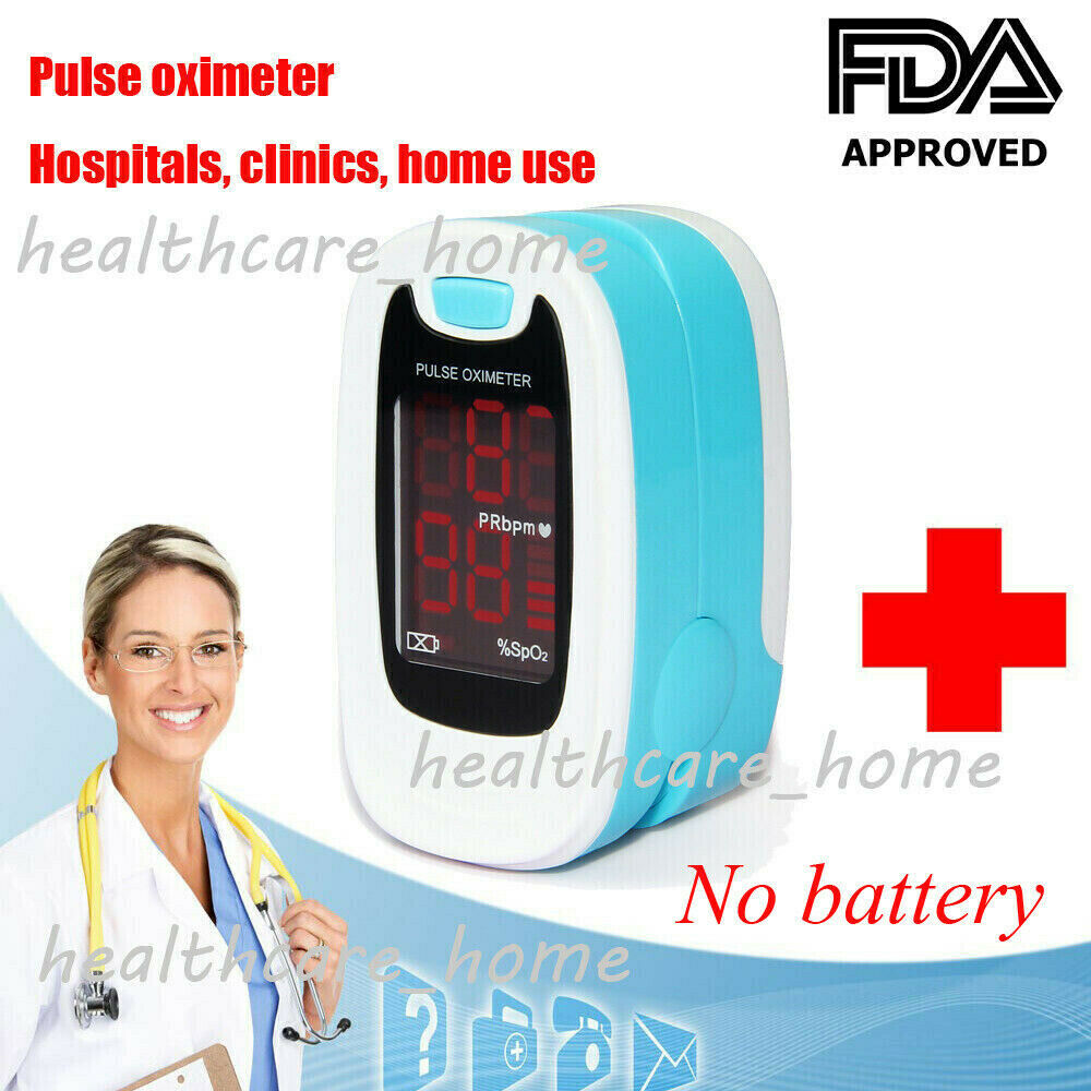 Finger Tip Pulse Oximeter Spo2 Heart Rate Monitor Blood Oxygen Sensor Meter