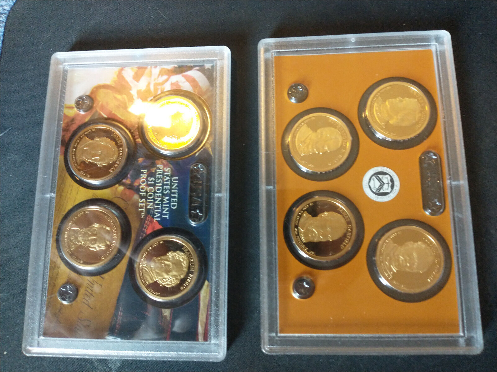 2010 & 2011 Presidential $1 coin proof sets