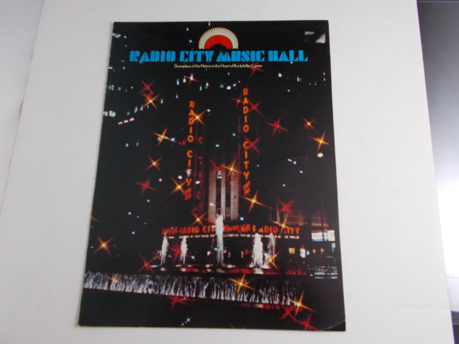 *     Radio City Music Hall Vintage Program Book-1970s