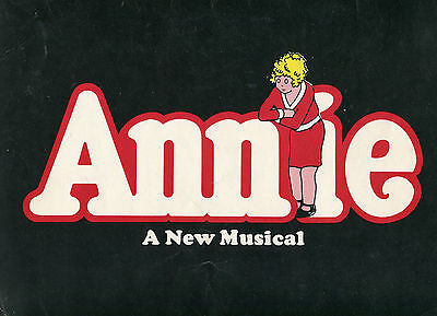 1979-80 Annie Broadway Program Sarah Jessica Parker John Schuck Alice Ghostley