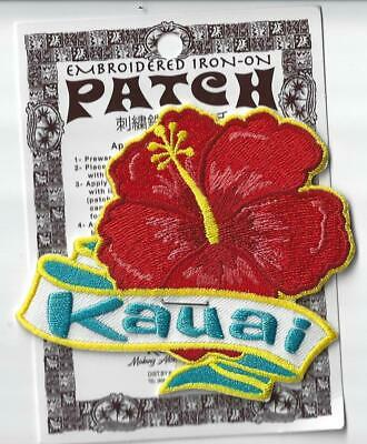 Island of Kauai Hawaii Souvenir Patch