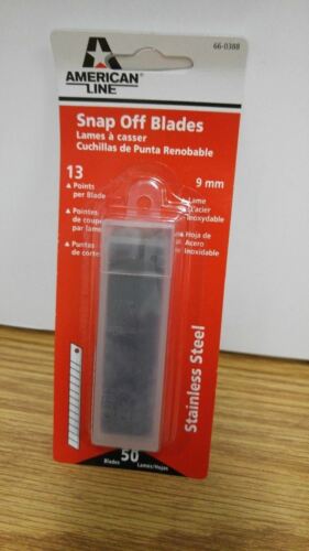 STAINLESS STEEL KNIVE S\E BLADES 1 PK GREAT FOR FILM TINTING CRAFTS VINYL ETC...