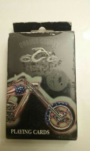 Harley Davidson Playing Cards Preowned