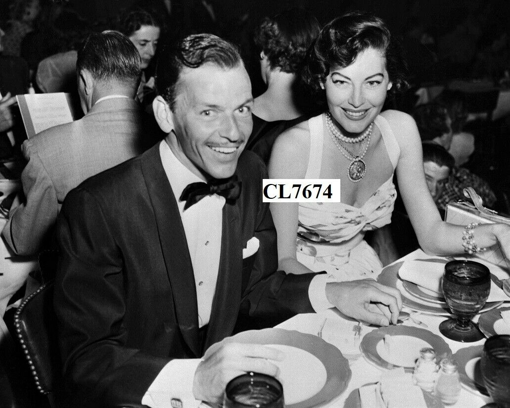 Ava Gardner And Frank Sinatra Dining In Reno's Riverside Casino Photo