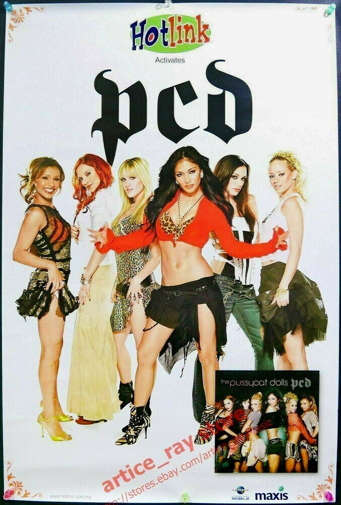 The Pussycat Dolls PCD Taiwan Promo Poster 2005