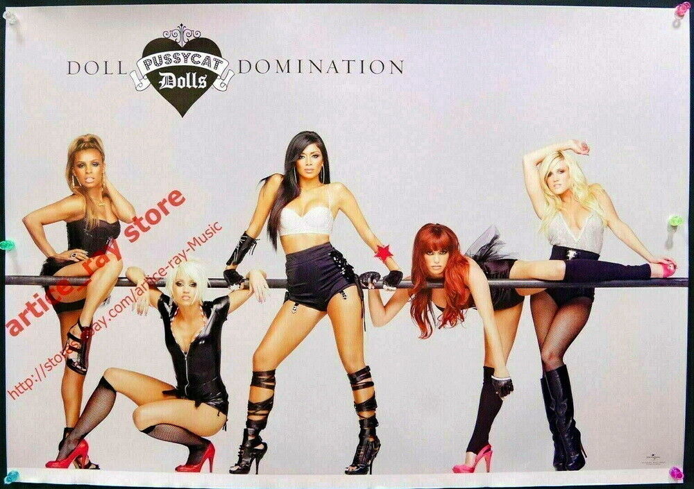 Pussycat Dolls Doll Domination Taiwan Poster 2008