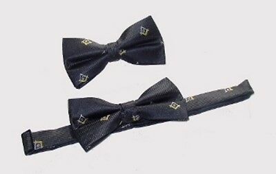Masonic Polyester Woven Bow Tie