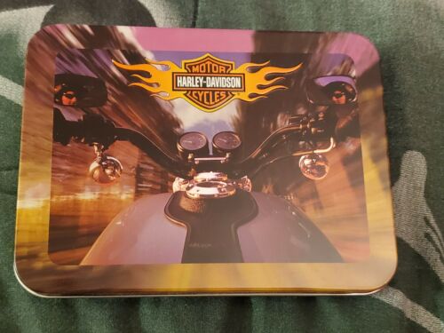 Harley Davidson Playing Cards, Sealed Cards In Collectible Tin