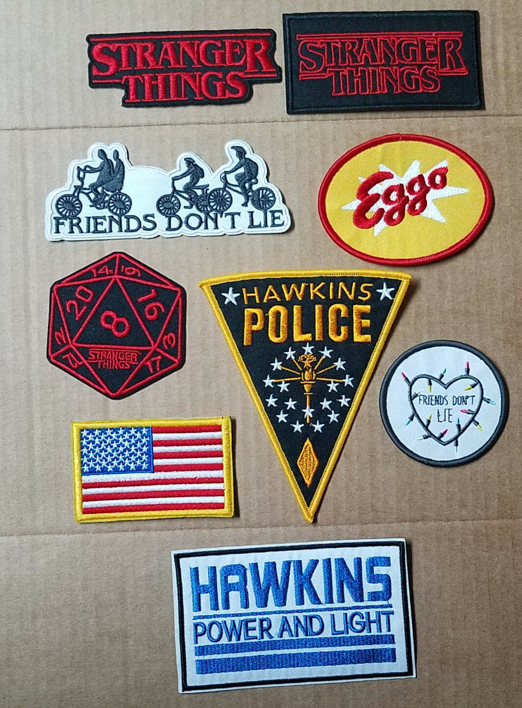 Stranger Things Patches. Your Choice.