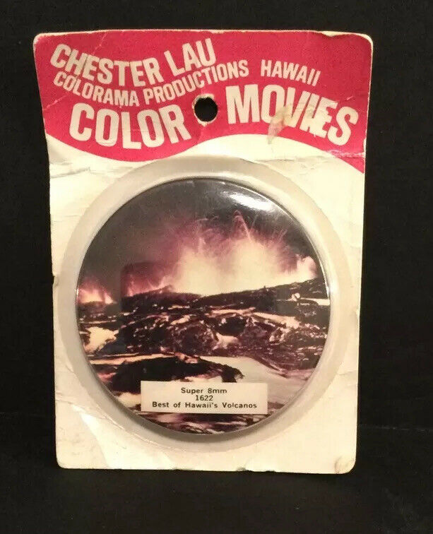 Vintage Chester Lau  Colorama Production Hawaii Super 8mm Best Of Hawaii Volcano