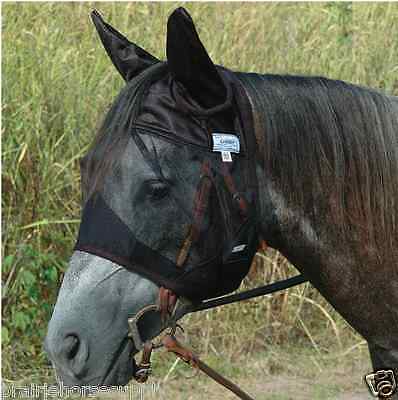 Cashel Quiet Ride Fly Mask Arabian Small Horse Arab Cob With Ears Trail Riding