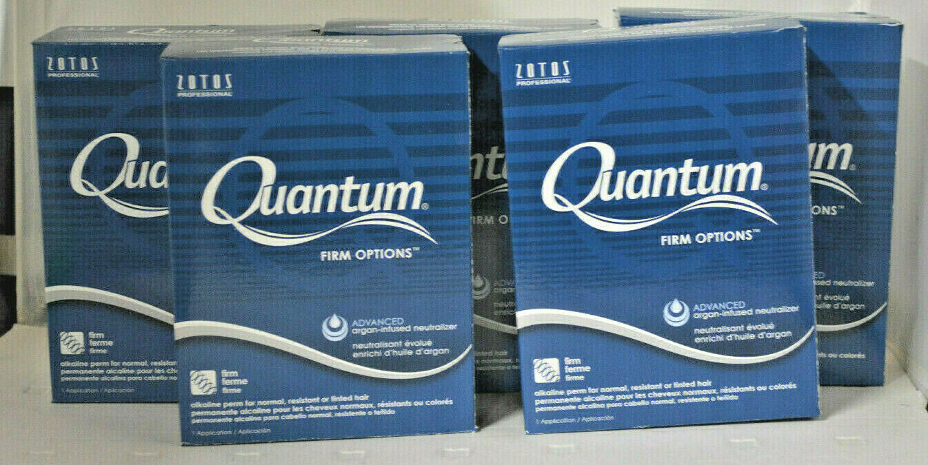 Quantum Firm Options Alkaline Perm for Normal, Resistant or Tinted Hair (5 pack)